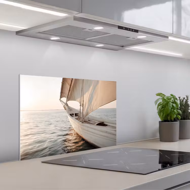 Salpicaderos de cocina - Velero - Mar - Beige - Sol — 1