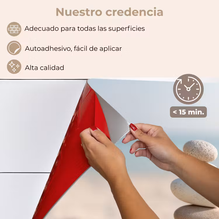 Salpicaderos de cocina - Piedras - Pila - Arena - Mar — 4