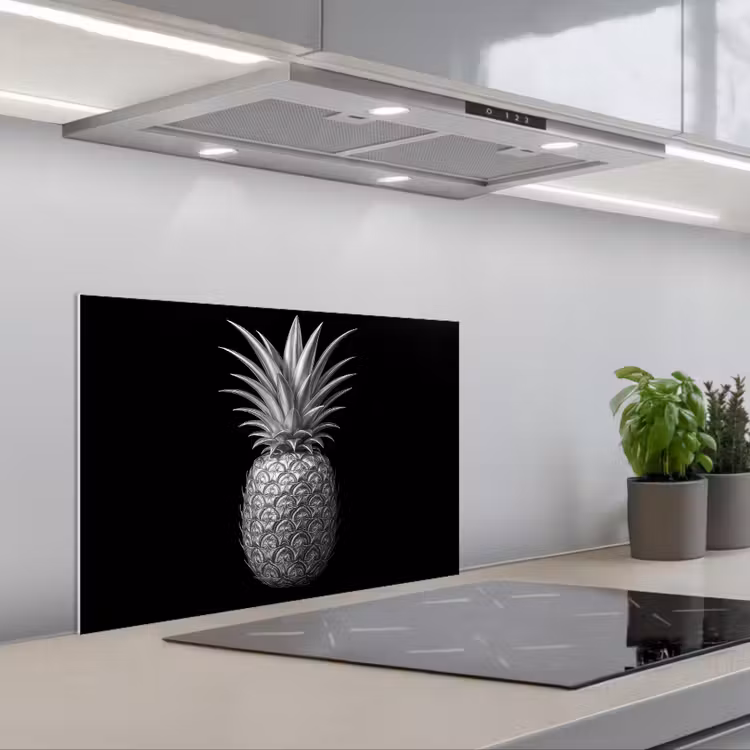 Salpicaderos de cocina - Piña - Detalle - Hojas — 1