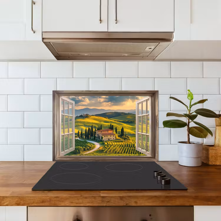 Salpicaderos de cocina - Vistas - Toscana - Paisaje - Verano — 3