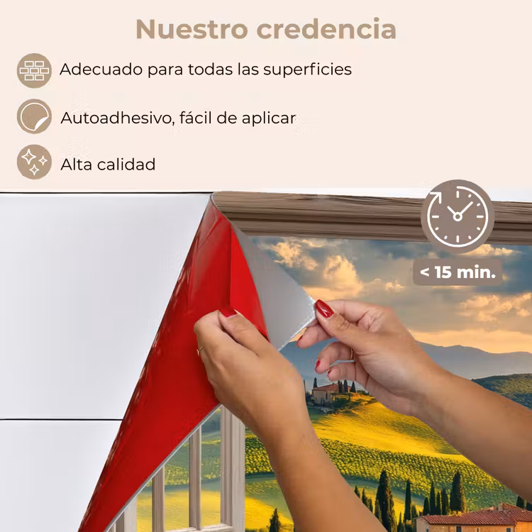 Salpicaderos de cocina - Vistas - Toscana - Paisaje - Verano — 4