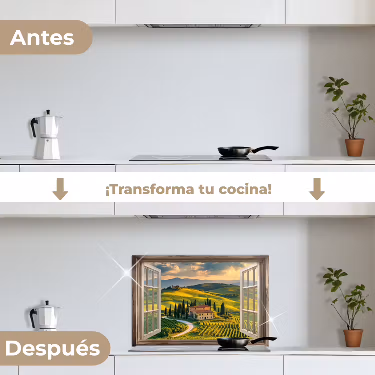 Salpicaderos de cocina - Vistas - Toscana - Paisaje - Verano — 7