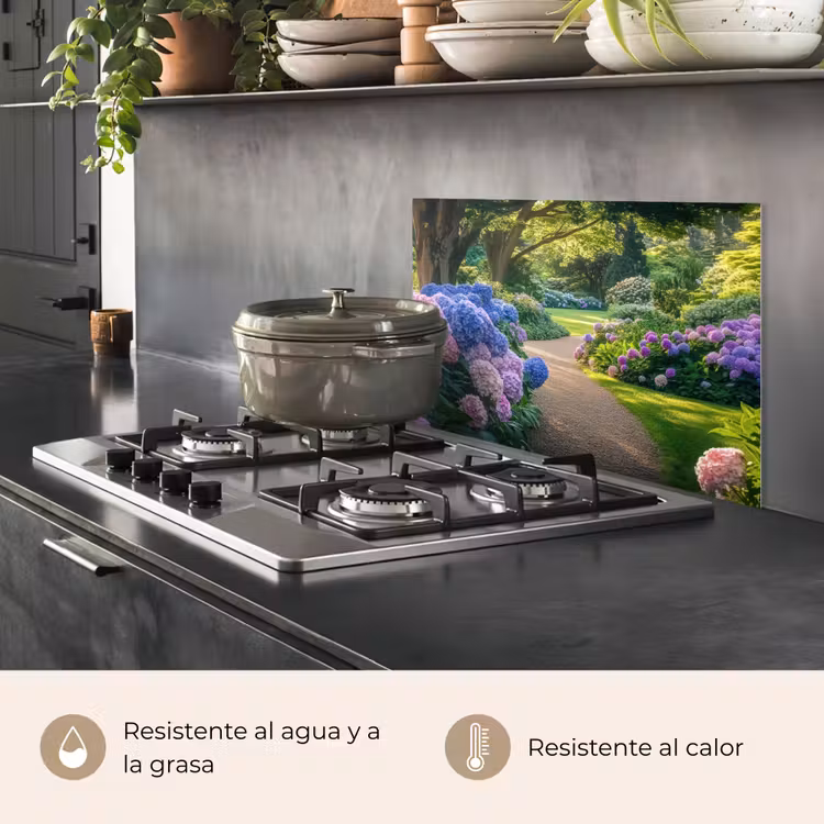 Salpicaderos de cocina - Parque Hortensia - Sendero — 2