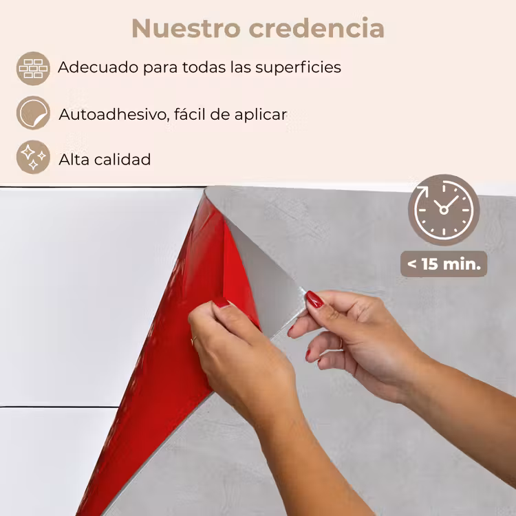 Salpicaderos de cocina - Piedra - Patrones - Hormigón — 4