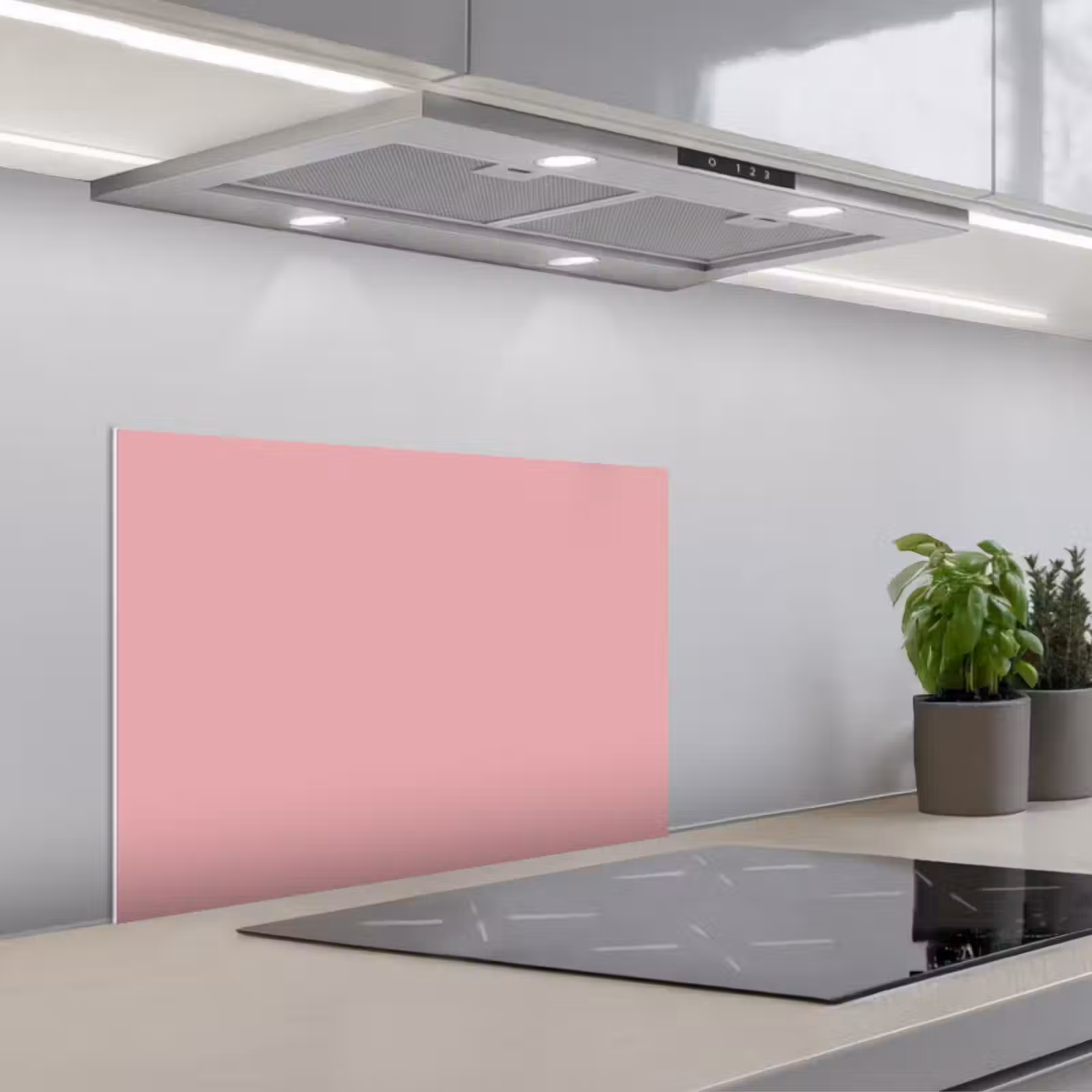 Salpicaderos de cocina - Rosa - Colores - Interior - Sólido - Color — 1
