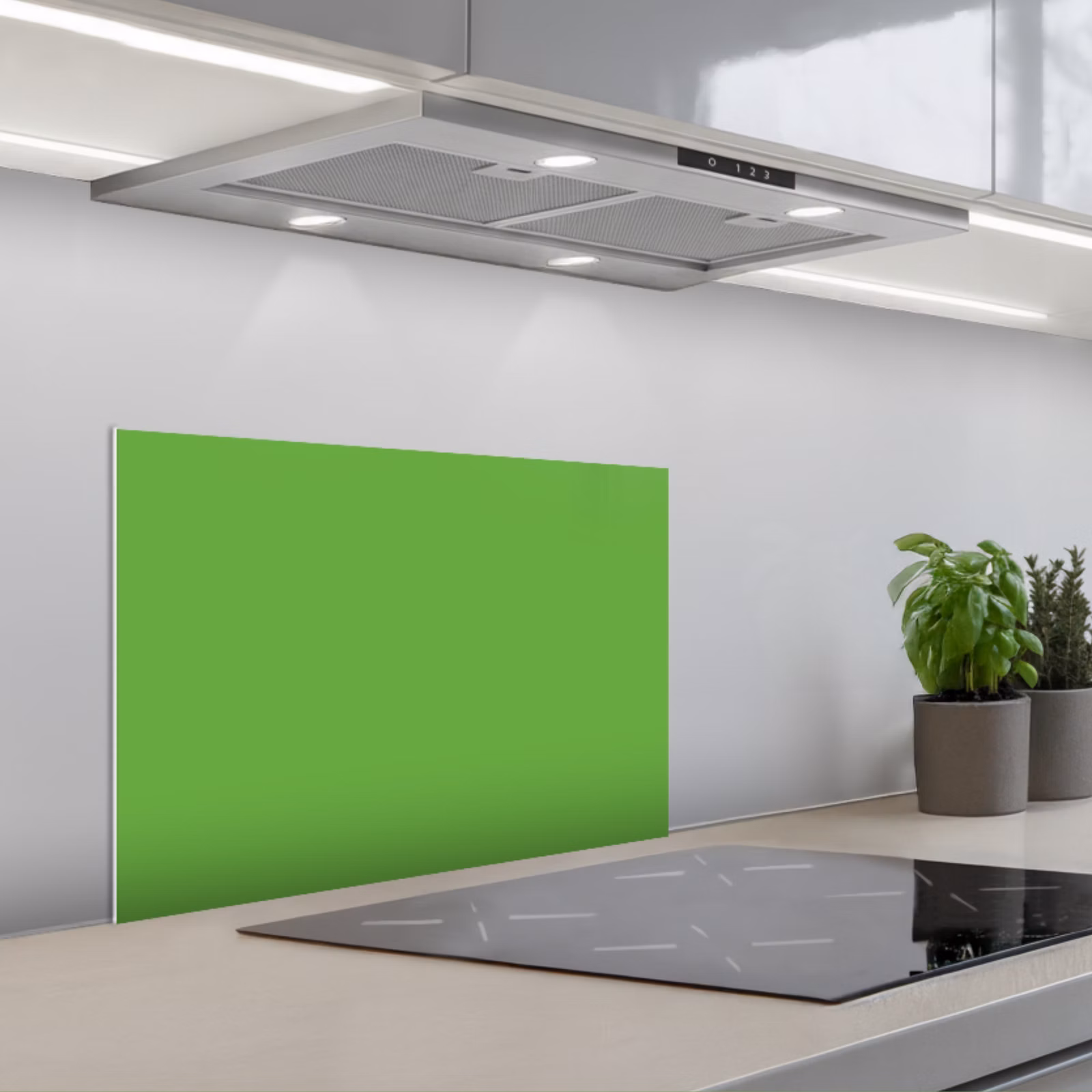 Salpicaderos de cocina - Verde - Colores - Naturaleza — 1