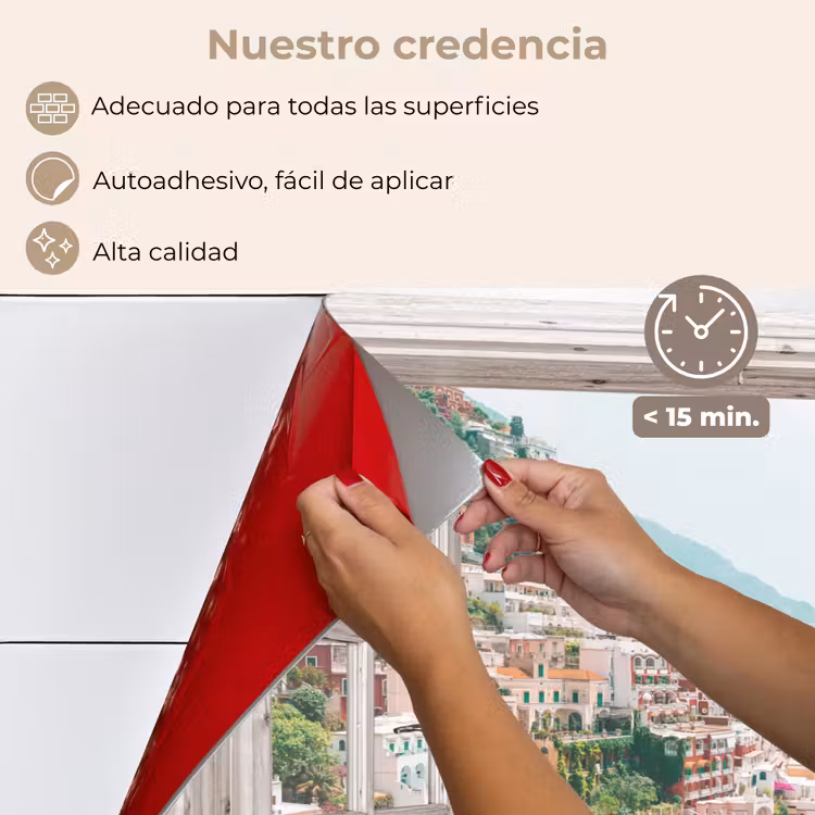 Salpicaderos de cocina - Vista - Italia - Flores - Mar - Costa - Ciudad - Montañas — 4