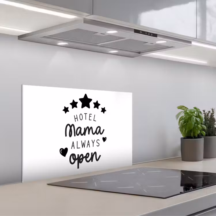 Salpicaderos de cocina - Proverbios - Hotel mamá siempre abierto - Mamá - Citas — 1