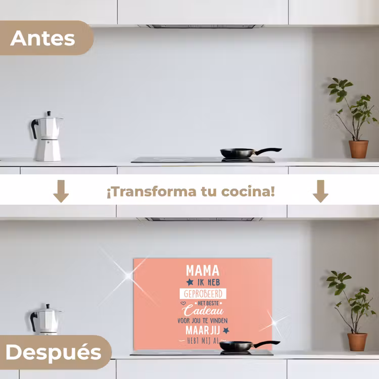 Salpicaderos de cocina - Proverbios - Mamá - Citas - Mamá ya nos tienes — 7