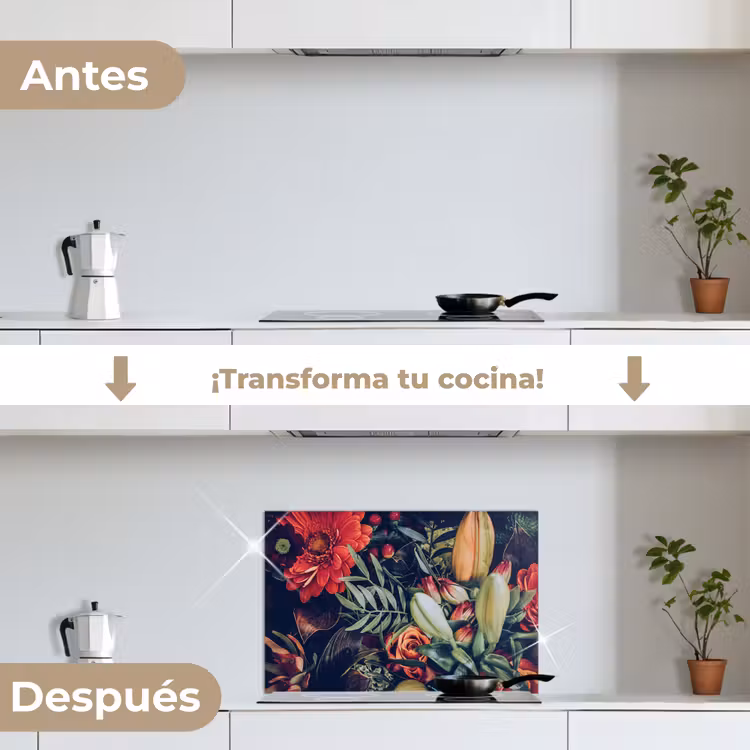 Salpicaderos de cocina - Ramo de otoño en terciopelo — 7