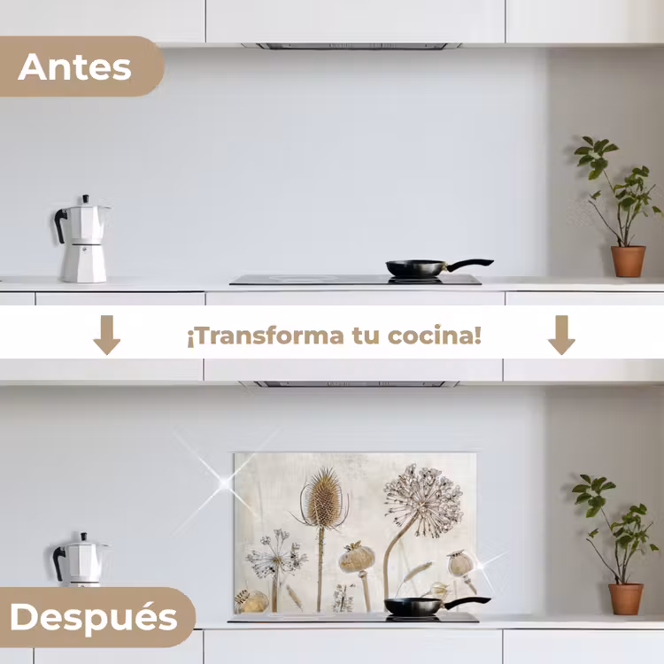 Salpicaderos de cocina - Tranquila elegancia botánica — 7