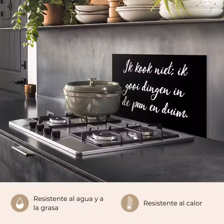 Salpicaderos de cocina - Yo no cocino - Proverbios - Cocina - Humor - Citas — 2