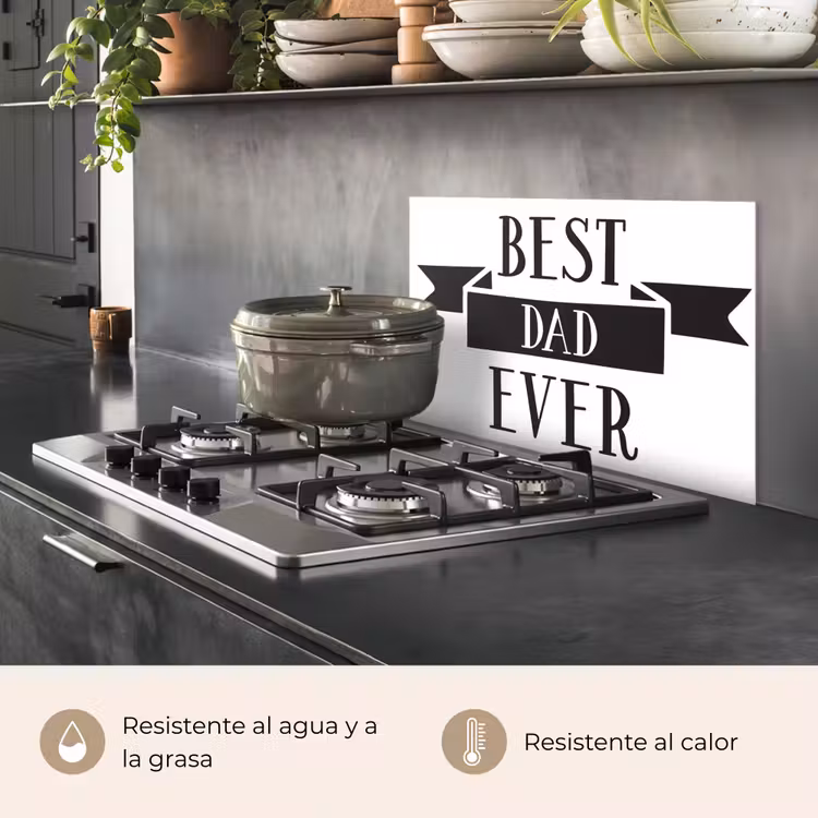 Salpicaderos de cocina - Papá - Cita - Querido Papá — 2