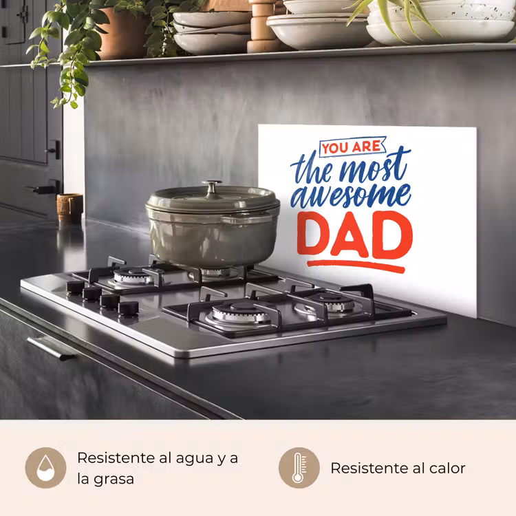 Salpicaderos de cocina - Papá - Día del Padre - Proverbios — 2