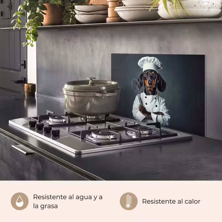 Salpicaderos de cocina - Perro - Garde - Cocinero — 2