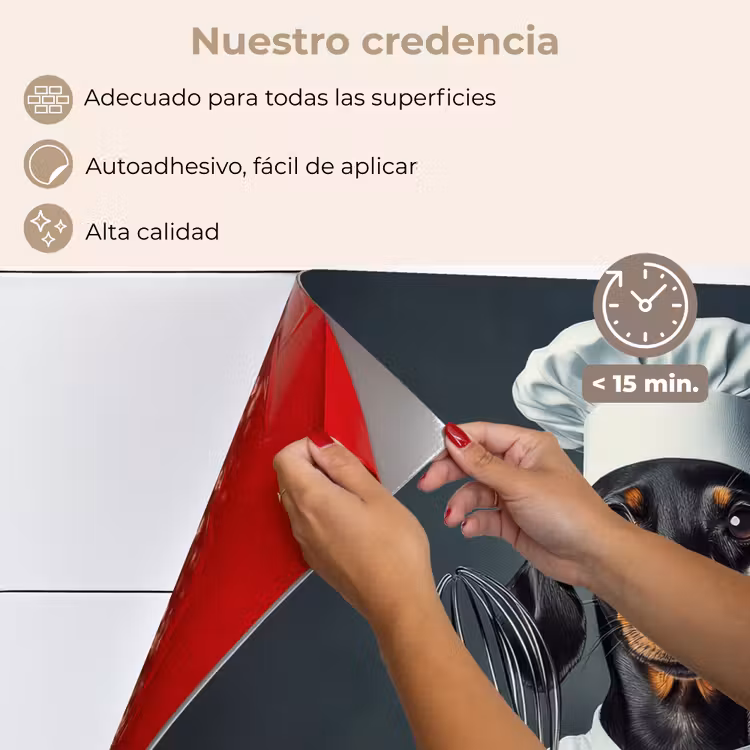 Salpicaderos de cocina - Perro - Garde - Cocinero — 4