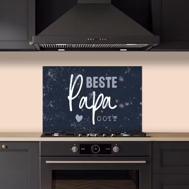 Salpicaderos de cocina - Regalo para hombre - Cita - Día del Padre - El mejor padre - Proverbios — 5