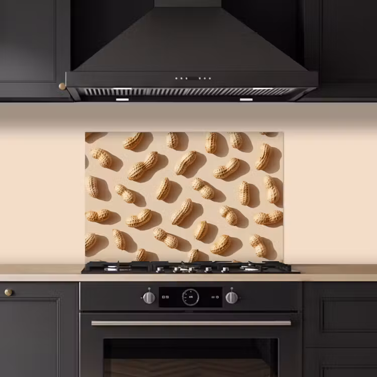 Salpicaderos de cocina - Peanuts - Patrón - Beige — 5