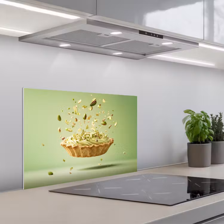 Salpicaderos de cocina - Pistacho - Pastel - Frutos de cáscara - Alimentos — 1