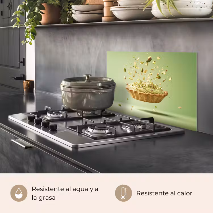 Salpicaderos de cocina - Pistacho - Pastel - Frutos de cáscara - Alimentos — 2