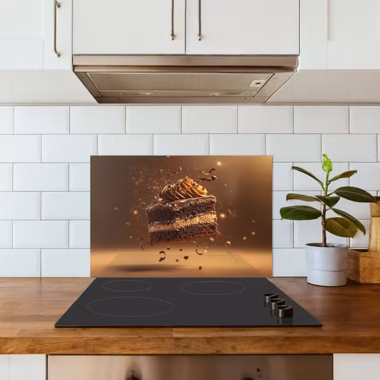 Salpicaderos de cocina - Tarta - Chocolate - Comida - Brownie — 3