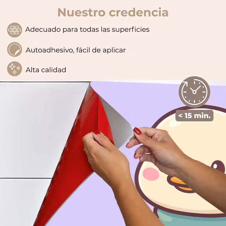 Salpicaderos de cocina - Pato - Bufanda - Morado — 4