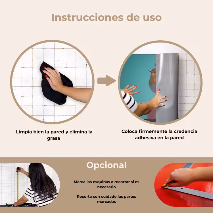 Salpicaderos de cocina - Robin - Pájaro - Gorro de cocinero - Pedestal — 6