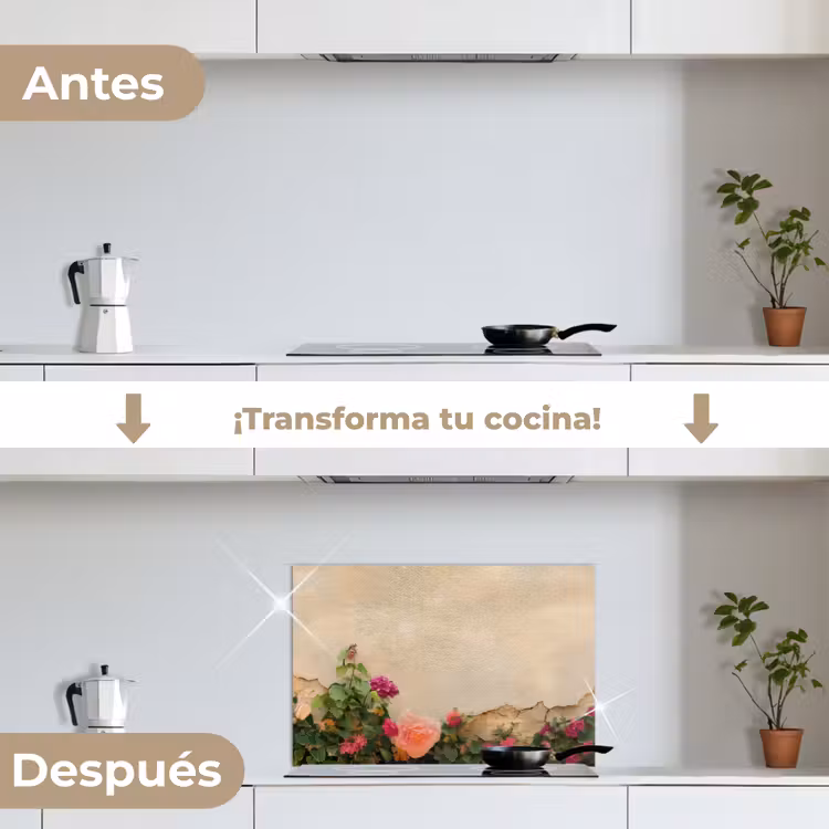 Salpicaderos de cocina - Rosas - Pared - Vintage — 7