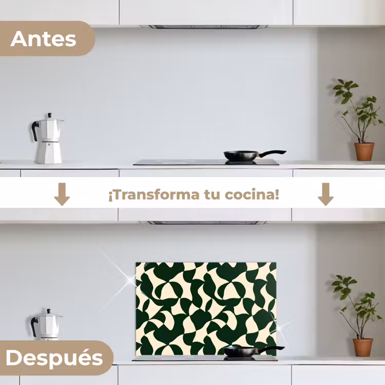 Salpicaderos de cocina - Verde - Superficies ecológicas - Crema — 7