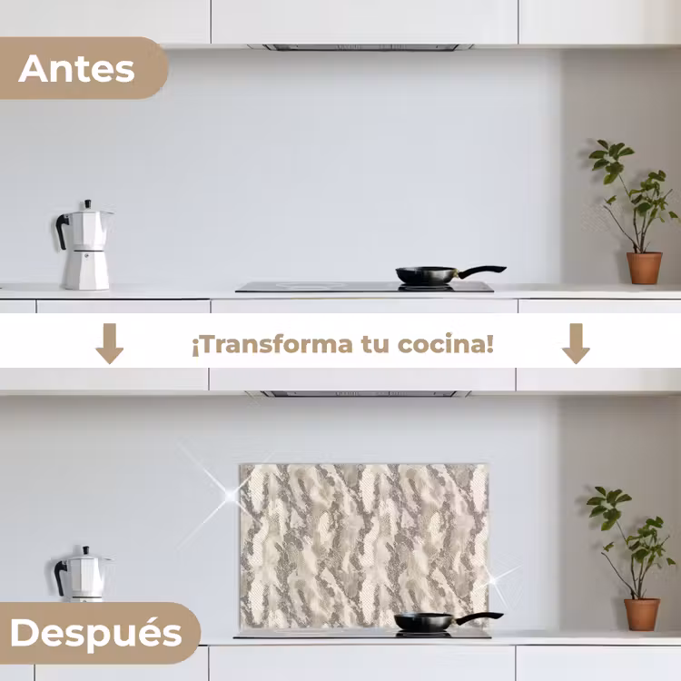 Salpicaderos de cocina - Serpiente - Patrón - Topo — 7
