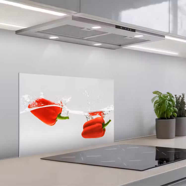 Salpicaderos de cocina - Splash - Vegetal - Rojo — 1