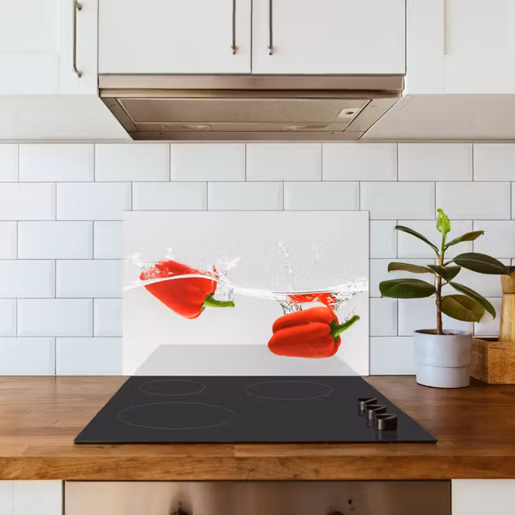 Salpicaderos de cocina - Splash - Vegetal - Rojo — 3