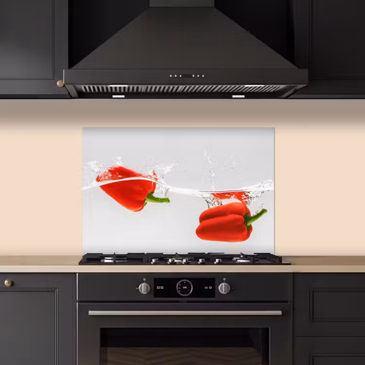 Salpicaderos de cocina - Splash - Vegetal - Rojo — 5