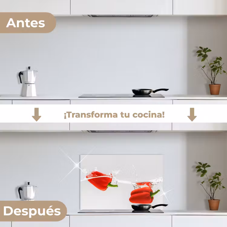 Salpicaderos de cocina - Splash - Vegetal - Rojo — 7