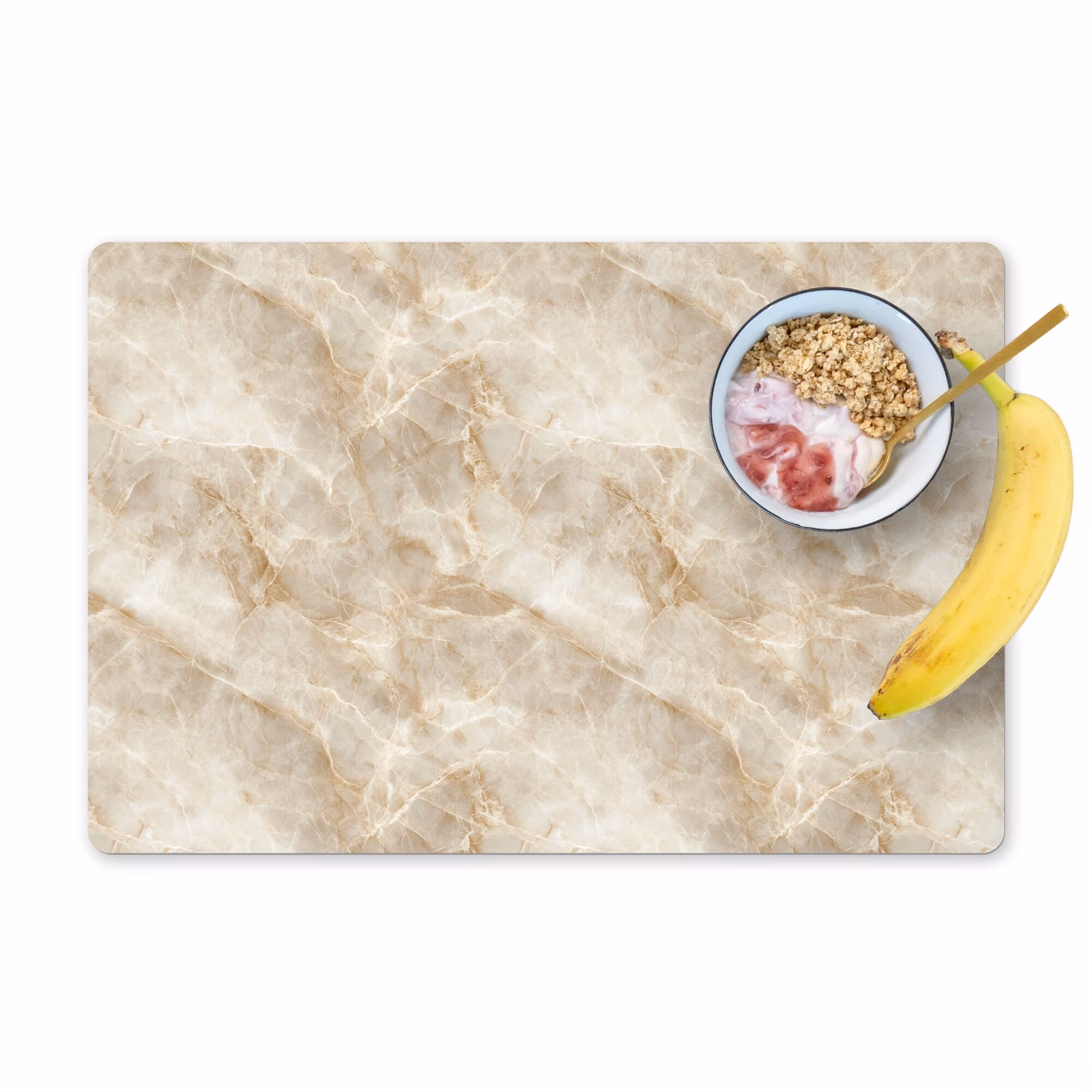 Salvamantel – 6 piezas - Beige claro - Ónix - Sutil — 1