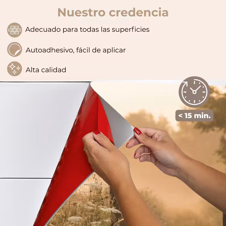 Salpicaderos de cocina - Valla - Naturaleza - Niebla - Campo — 4