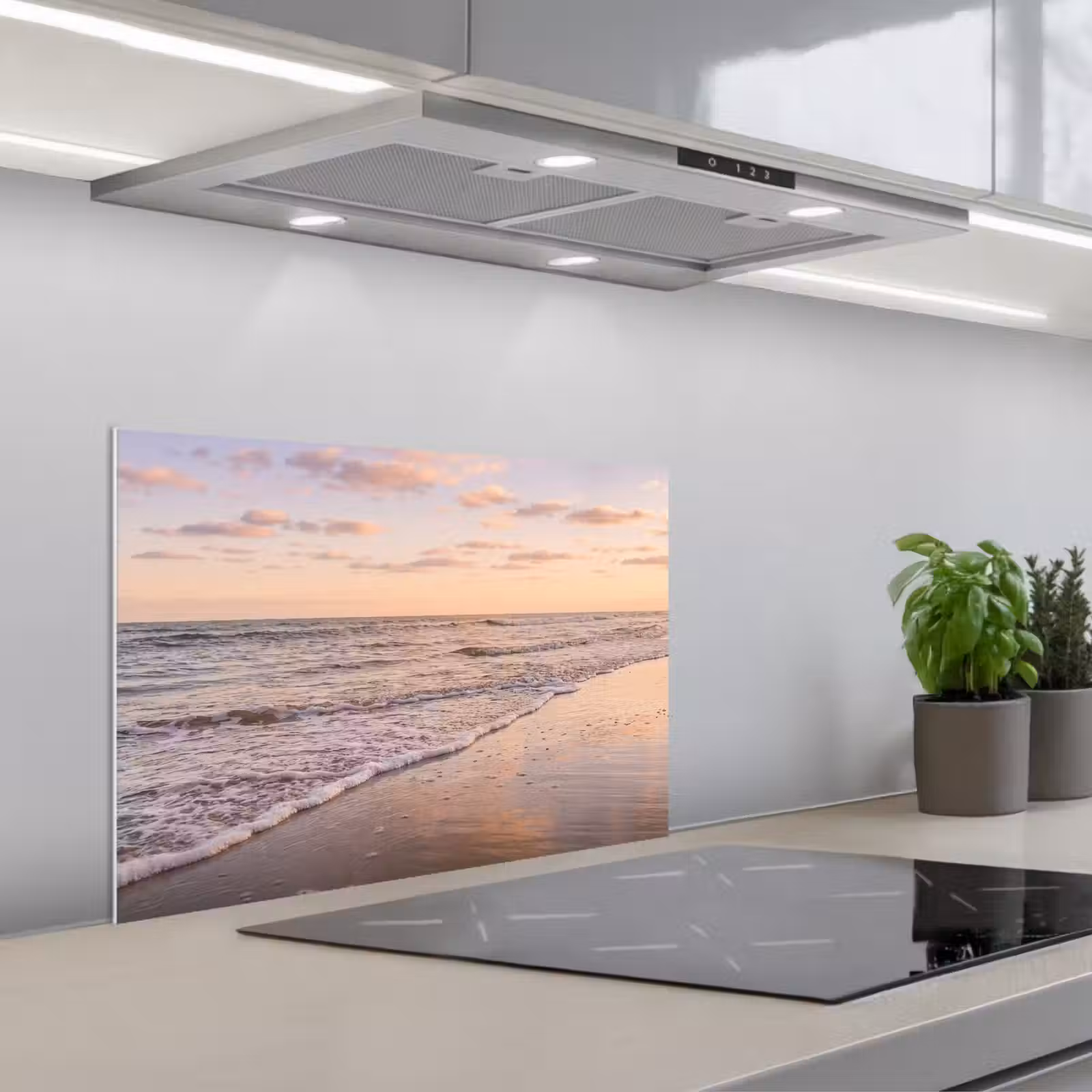 Salpicaderos de cocina - Playa - Surf - Nubes — 1