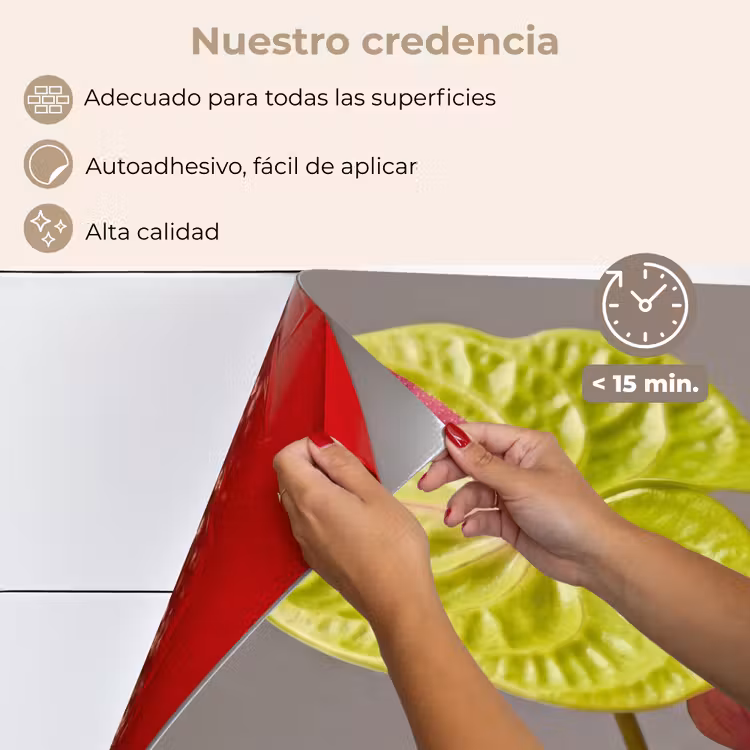 Salpicaderos de cocina - Plantas - Anthurium - Verde - Rosa — 4