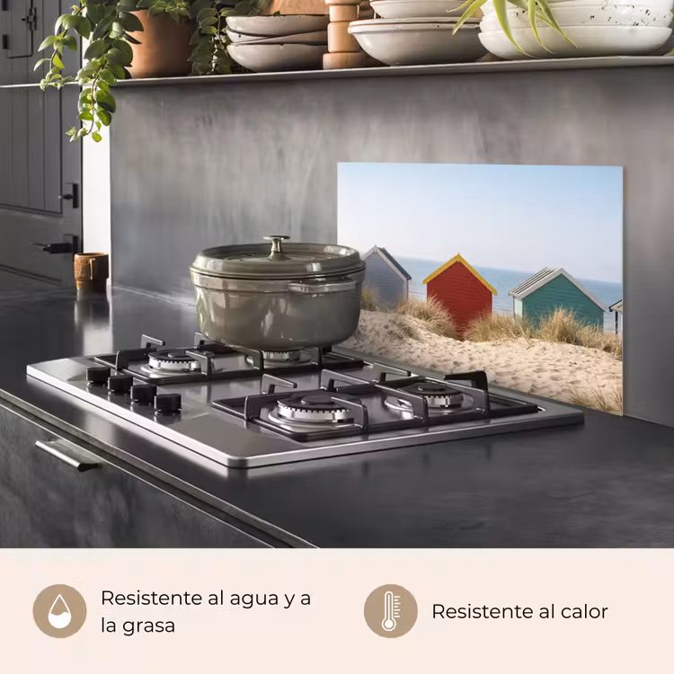 Salpicaderos de cocina - Playa - Cabañas - Colorido - Dunas — 2