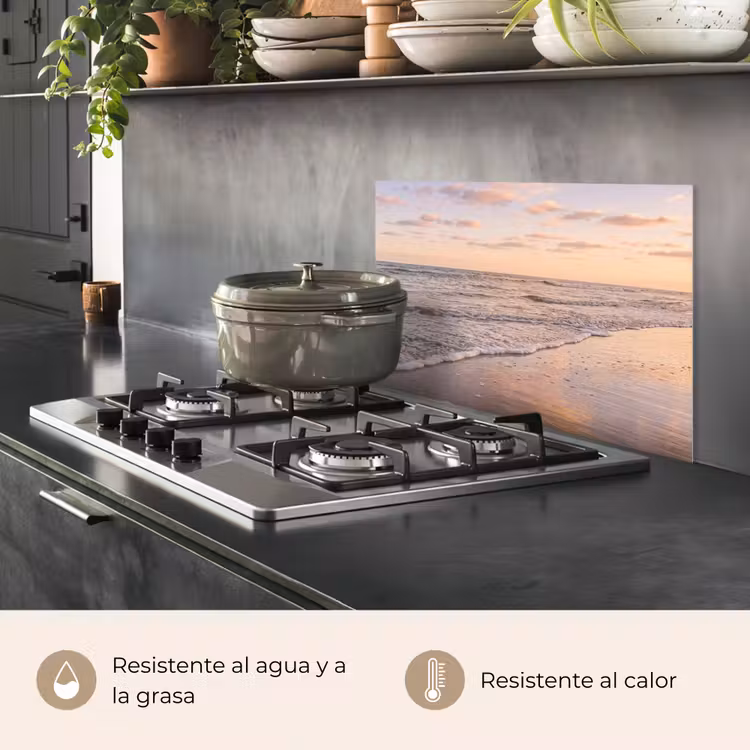 Salpicaderos de cocina - Playa - Surf - Nubes — 2