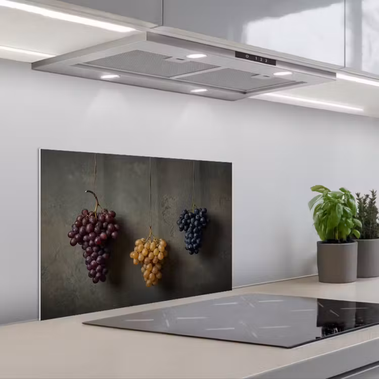 Salpicaderos de cocina - Uvas - Colorido - Pared — 1