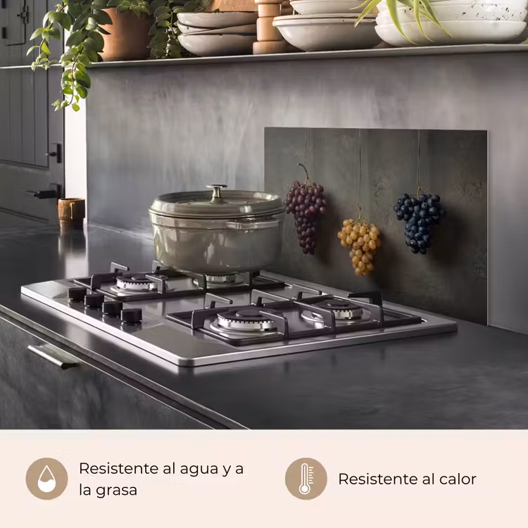 Salpicaderos de cocina - Uvas - Colorido - Pared — 2
