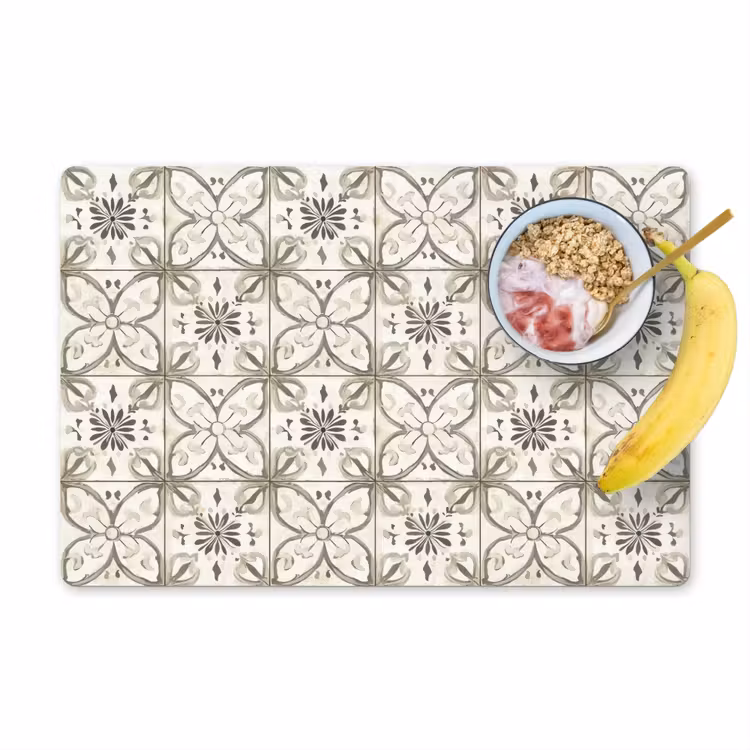 Salvamantel – 6 piezas - Antiguo - Azulejos - Beige — 1