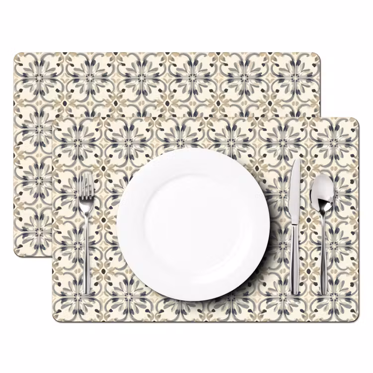 Salvamantel – 6 piezas - Floral - Estampado - Colorido — 2