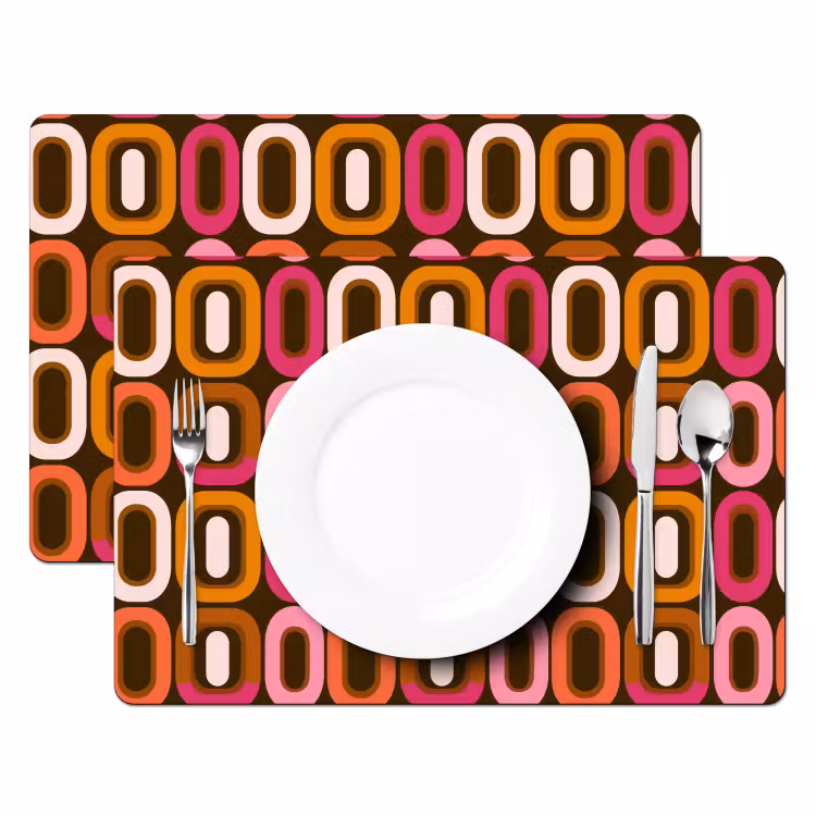 Salvamantel – 6 piezas - Moderno - Retro - Colorido — 2