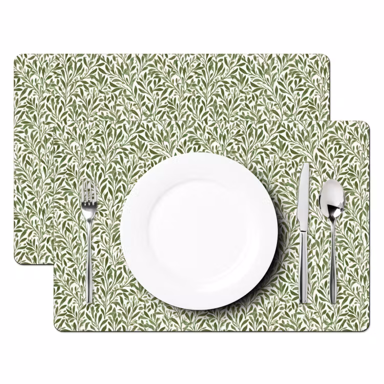 Salvamantel – 6 piezas - Botánico - Ramas - Verde — 2