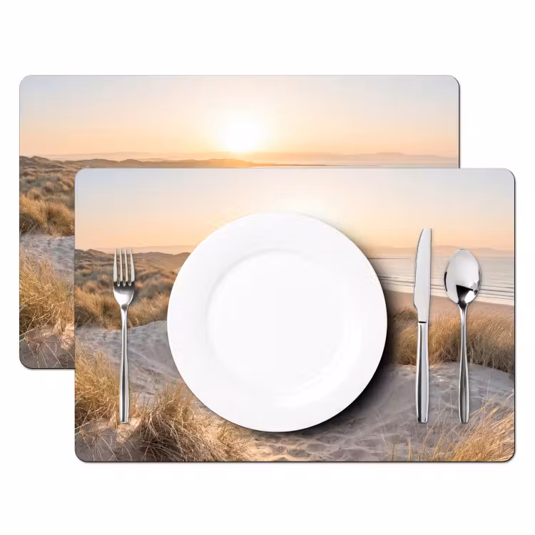 Salvamantel – 6 piezas - Dunas - Playa - Mar — 2