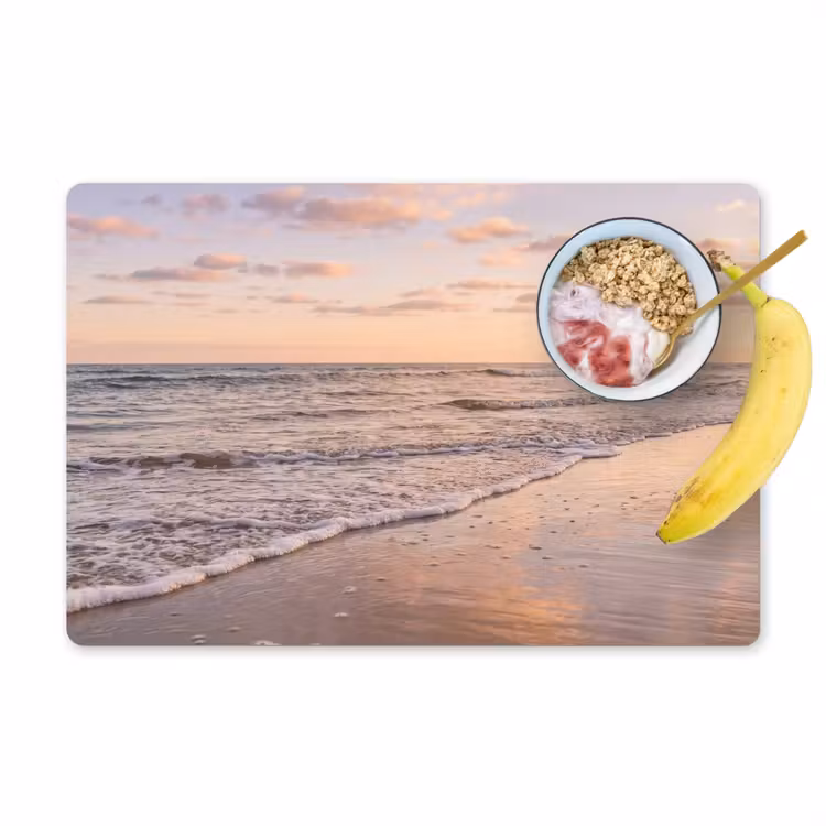 Salvamantel – 6 piezas - Playa - Surf - Nubes — 1