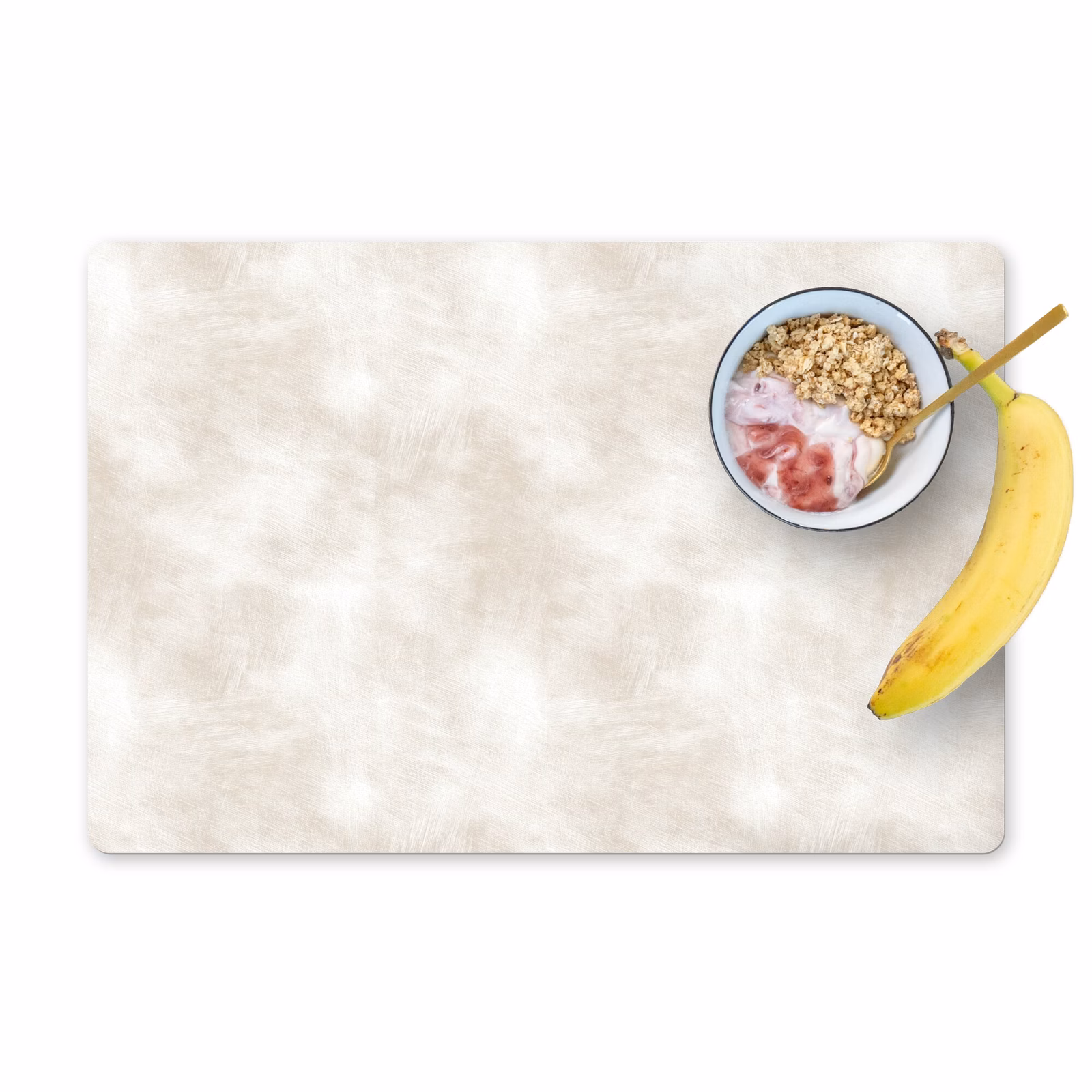 Salvamantel – 6 piezas - Sutil - Textura - Beige — 1