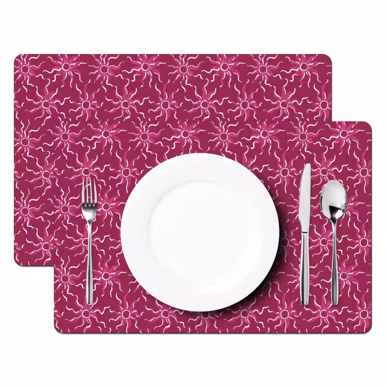 Salvamantel – 6 piezas - Bohemia - Sol - Magenta — 2
